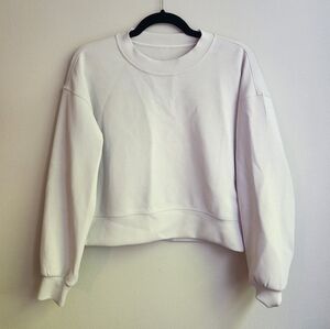 Lululemon Perfectly Oversized Cropped Crew *Softstreme Size 2